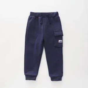 Blue Car Track Pants