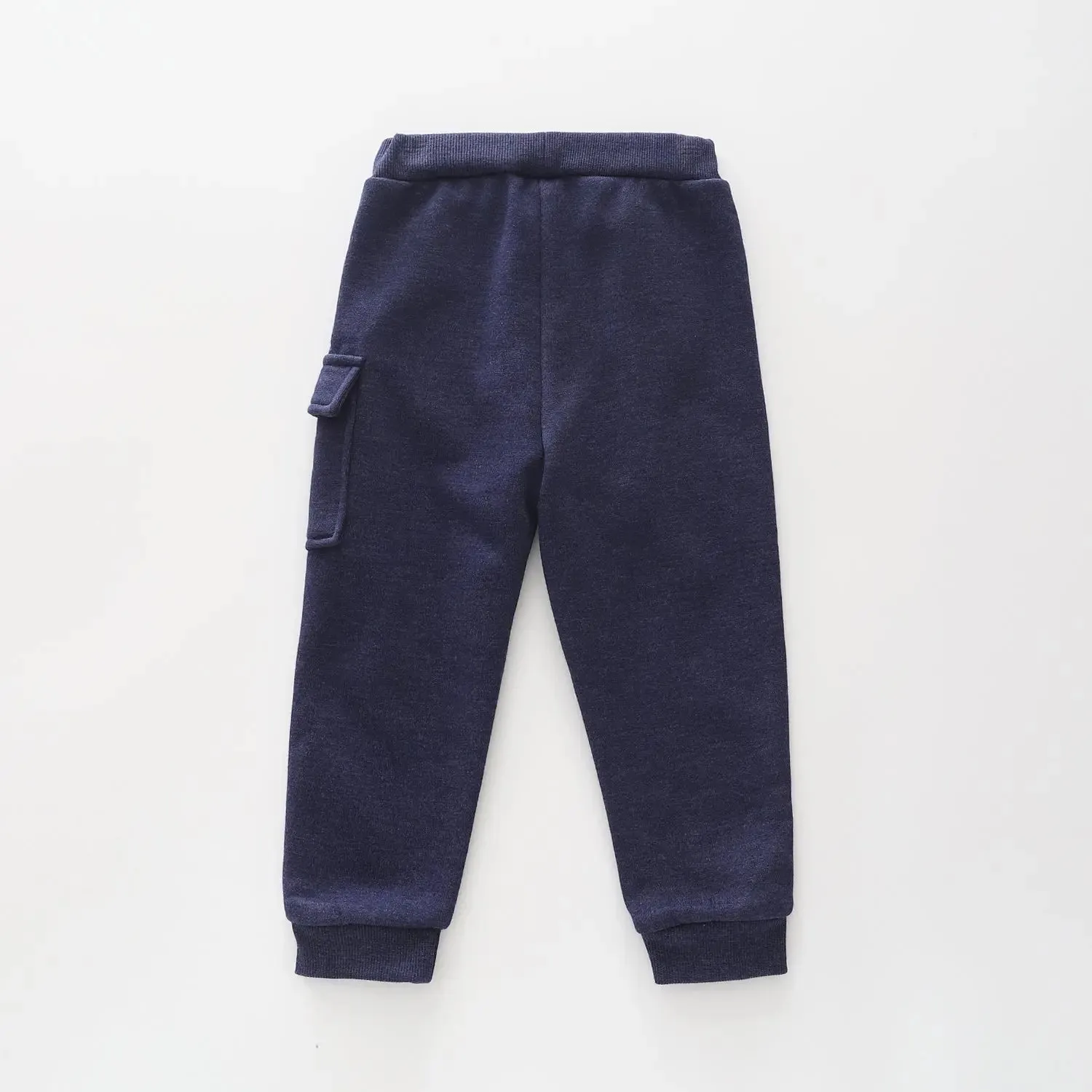 Blue Car Track Pants