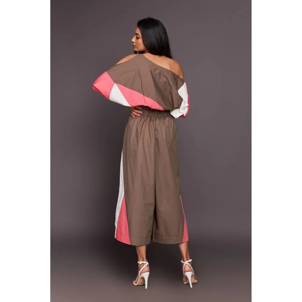 Deepika Arora White Top with Flared Pants (Set of 2)