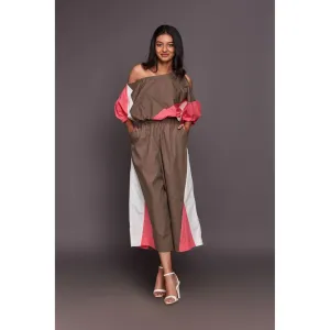 Deepika Arora White Top with Flared Pants (Set of 2)