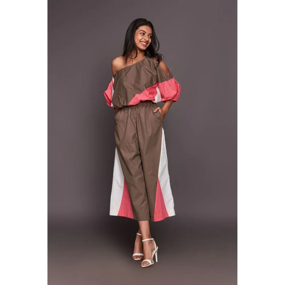 Deepika Arora White Top with Flared Pants (Set of 2)
