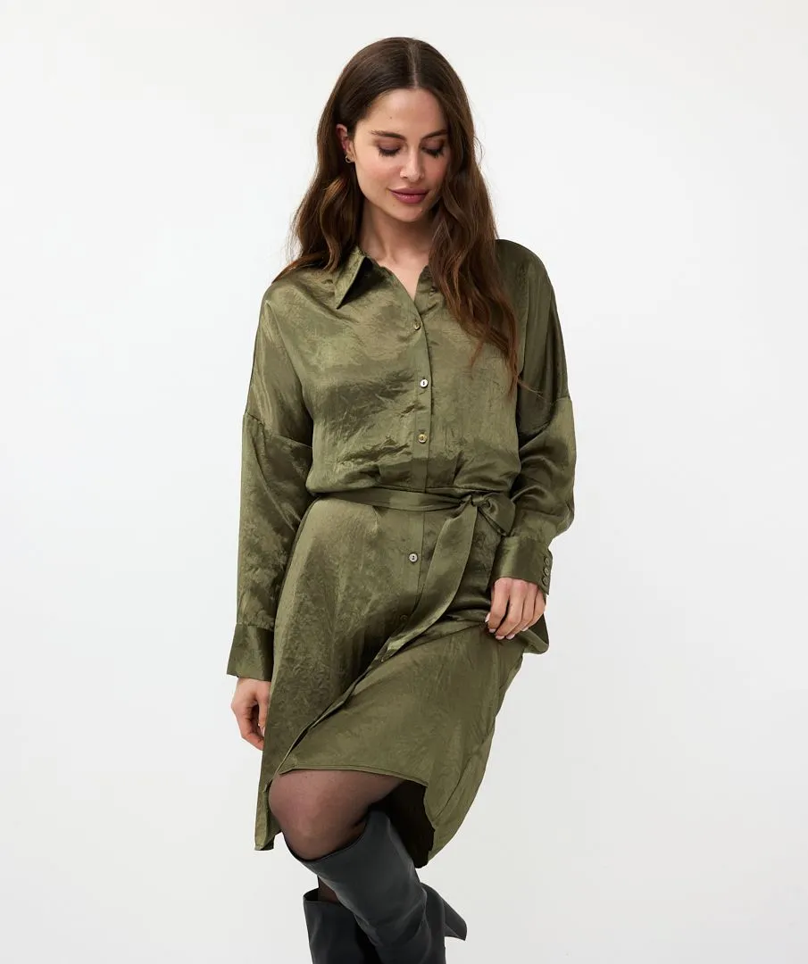 Dress Crushed Satin