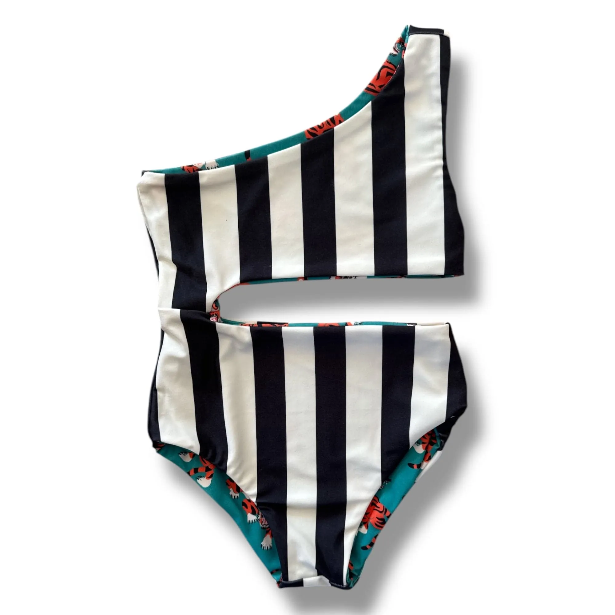Easy Tiger Reversible Swimsuit
