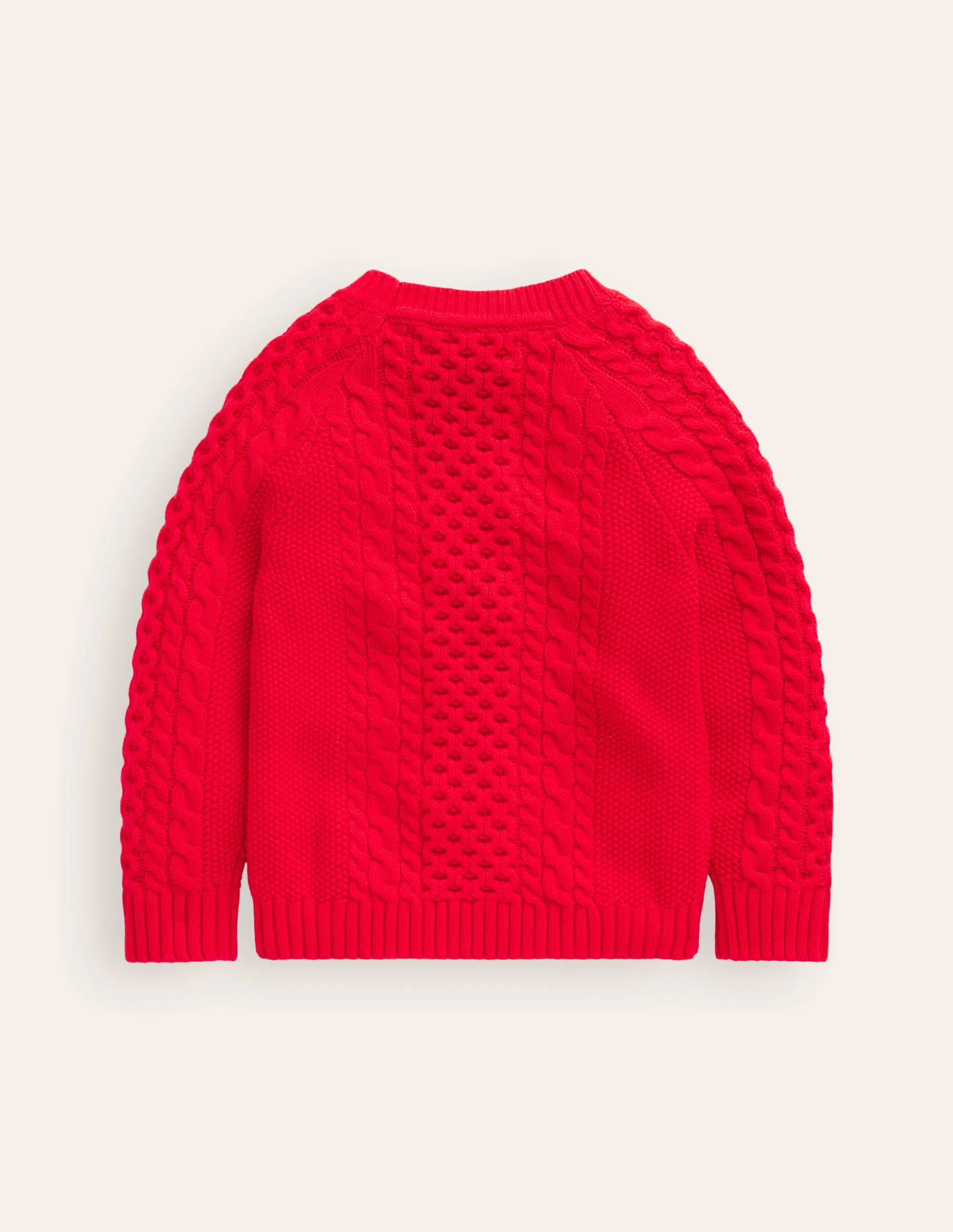 Heritage Cable-Poppy Red