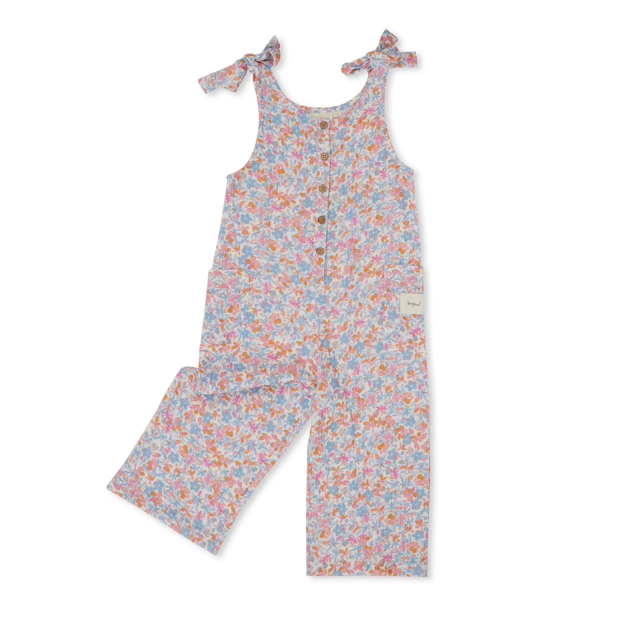 Kapow Kids Primrose Wide Leg Overalls