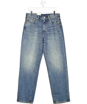 levis Blue 568 Loose Straight Jeans W30