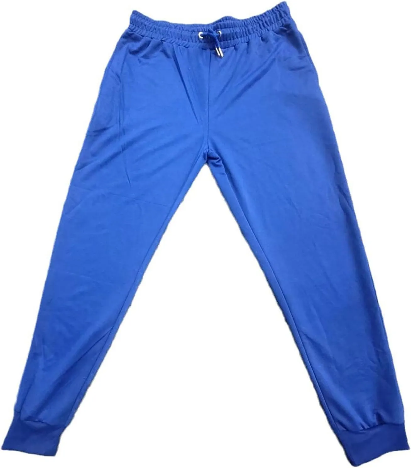 Mens Slim Fit Sweatpants Casual Elastic Waist Active Jpggers Trousers with Pockets Cinch Bottom Tapered Track Pants