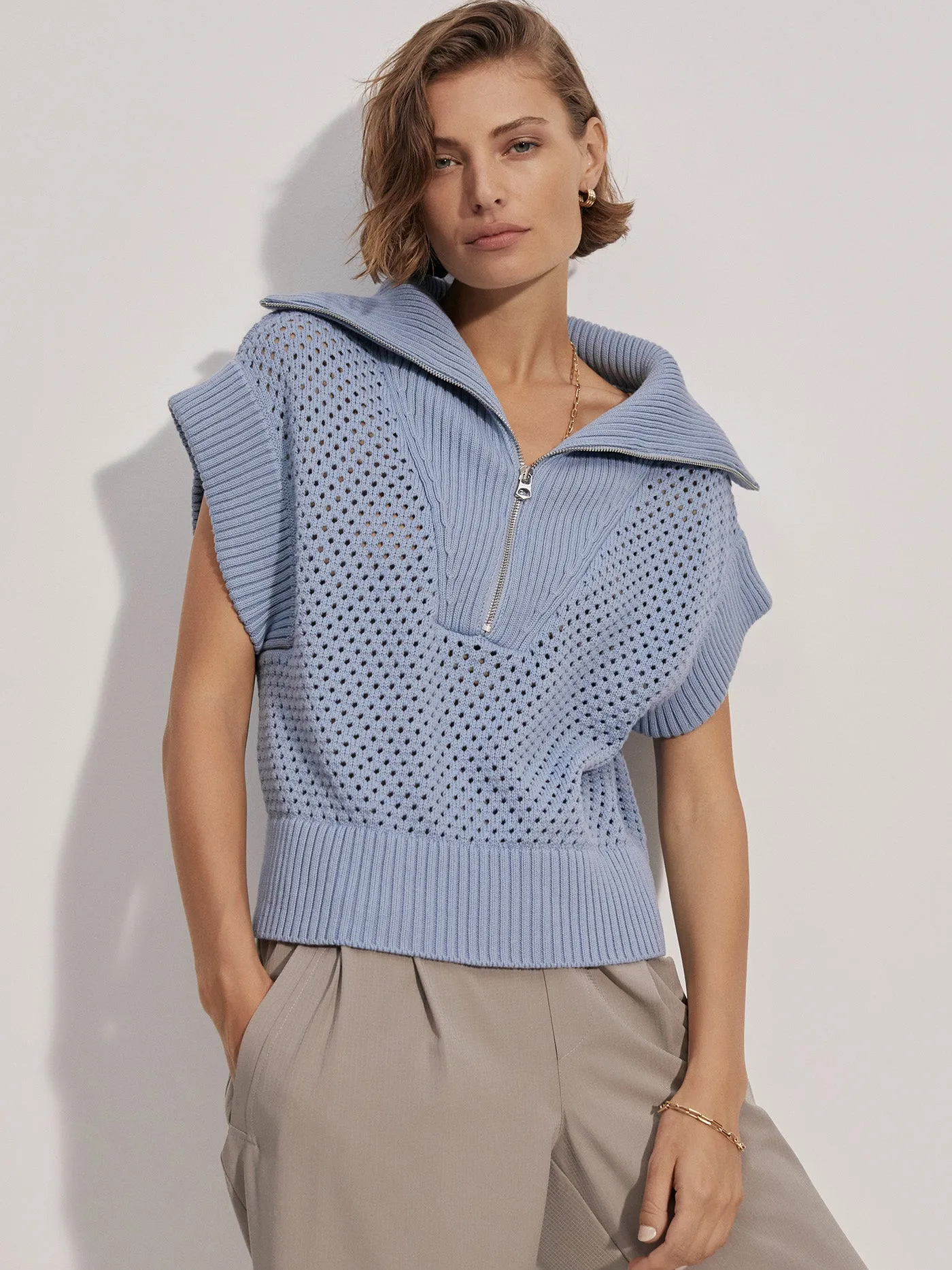 Mila Half-Zip Knit