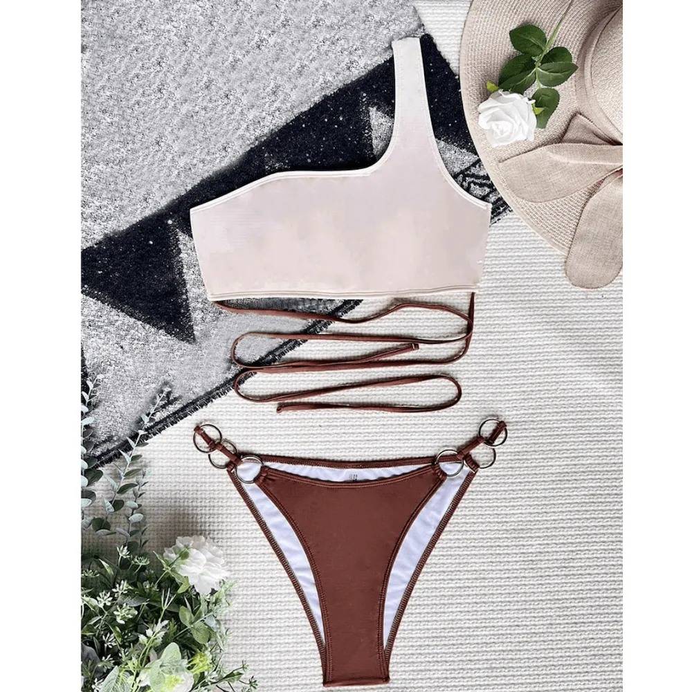 One Piece Bandage Swimwear  Comfortable and Supportive