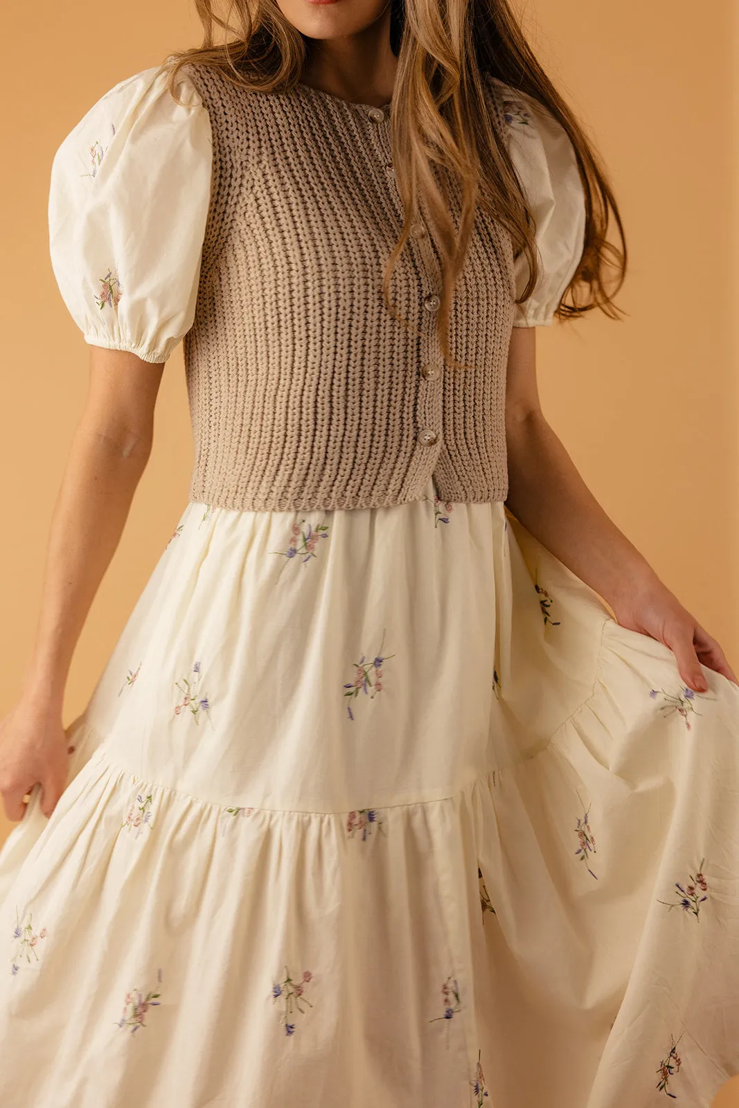 Peace Of Mind Button Vest