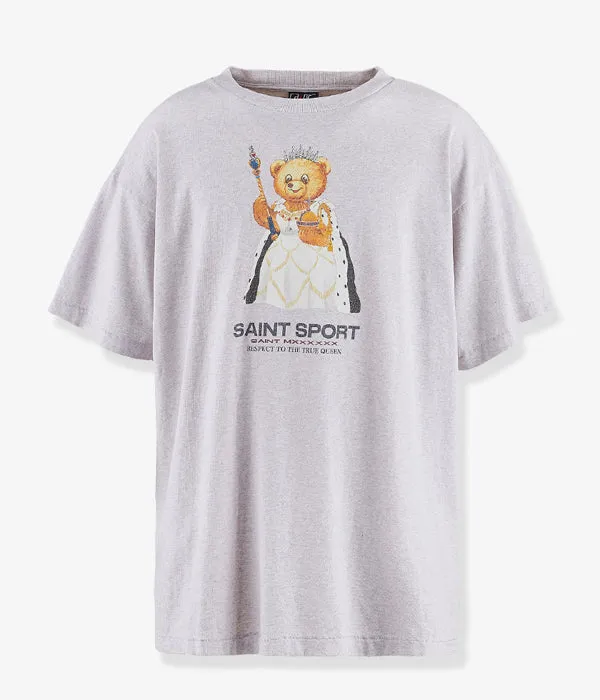SAINT MICHAEL/SS TEE/TRUE QUEEN/GRAY