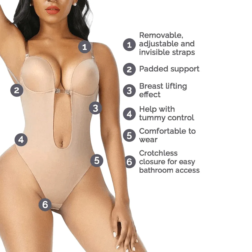 Seamless Backless Shaping Bodysuit  Your Secret to a Flawless Figure
